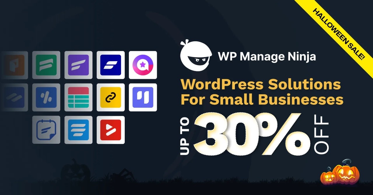 WPManageNinja Хэллоуин 2026