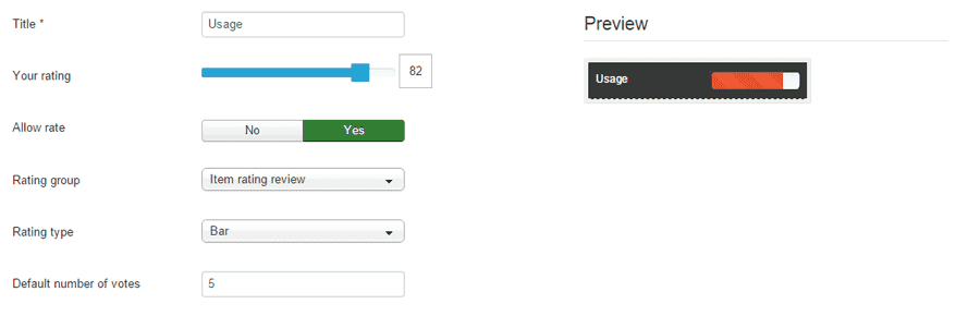 backend votes