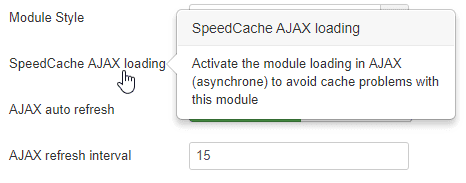 AJAX-module-cache