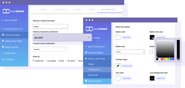 Customize the latest posts design with the DIVI module