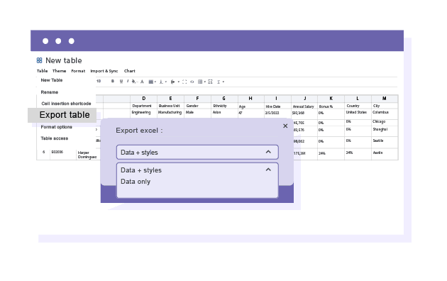 Download your WordPress table as an CSV table