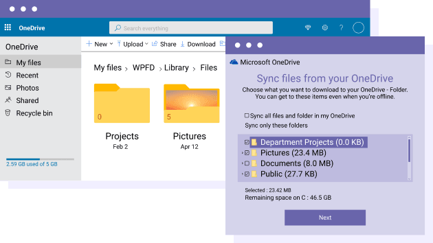 onedrive -desktop-synchronization