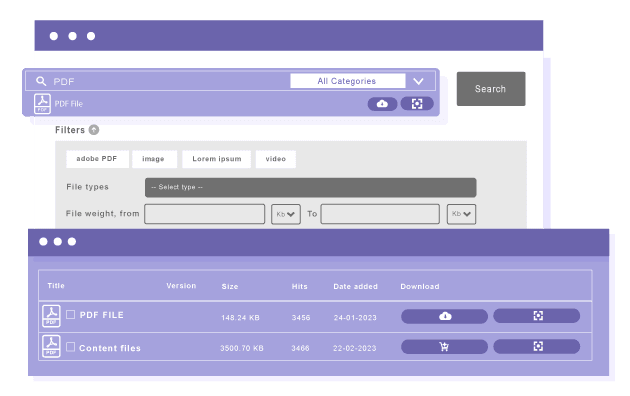 Utilisez le moteur de recherche natif de WordPress pour les fichiers