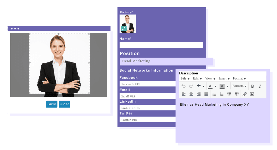 Easy to manage user profiles