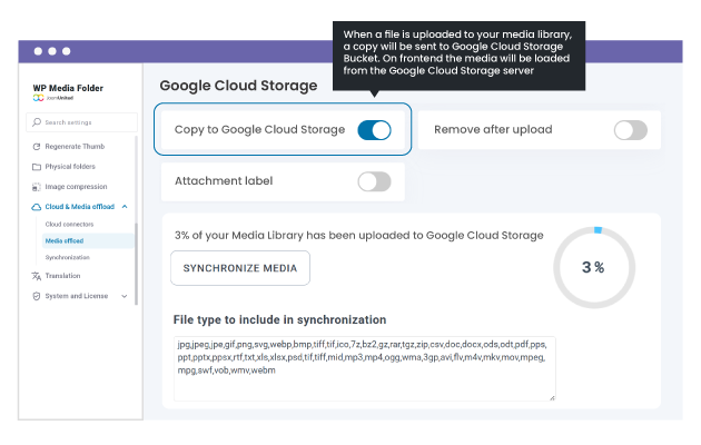 गूगल क्लाउड में वर्डप्रेस मीडिया को स्वचालित रूप से ऑफलोड करें