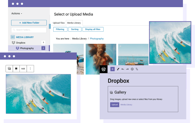 Integrasi Media Dropbox Di Konten WordPress