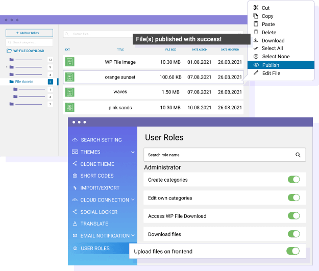 ควบคุมการอัปโหลดไฟล์ตามบทบาทผู้ใช้ WordPress