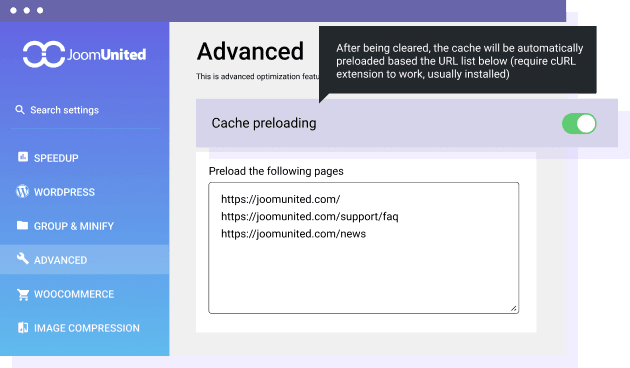 Cache Preloading & DNS Prefetching