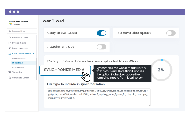Automatic Background Media Synchronization