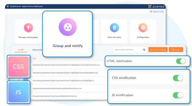 ลดขนาดไฟล์ CSS และ JS