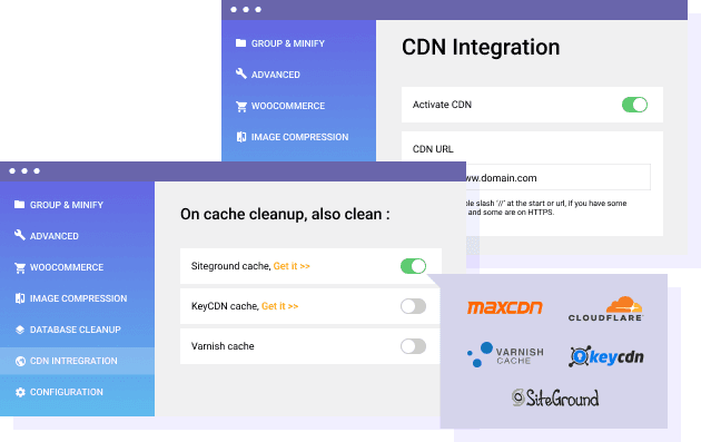 WordPress CDN-integration