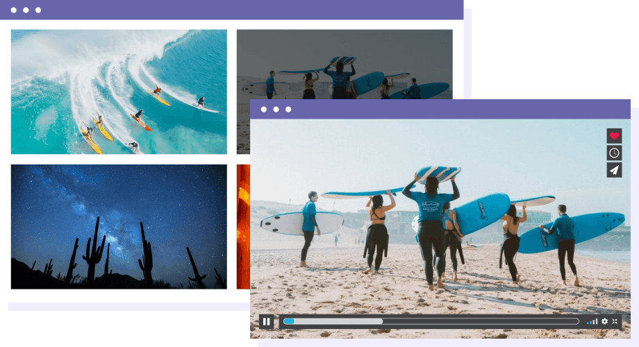 Youtube, Vimeo and Dailymotion Video Gallery