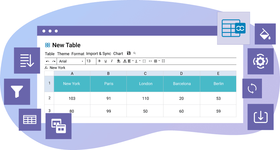 Плагин WP table manager новый дизайн