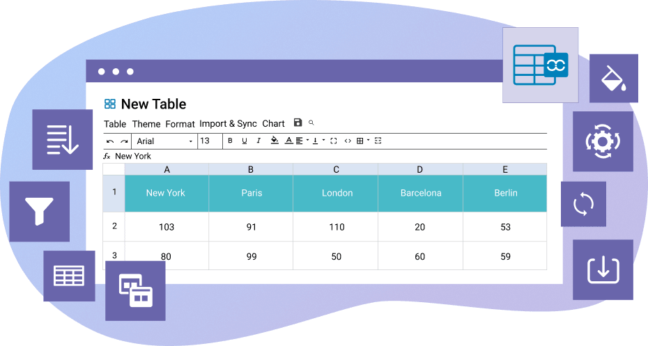Novo design do plugin WP table manager