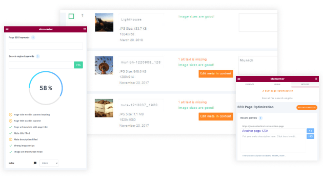 Elementor SEO optimering optimizer plugin