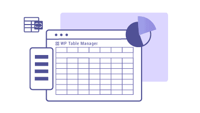 Table manager plugin for WordPress