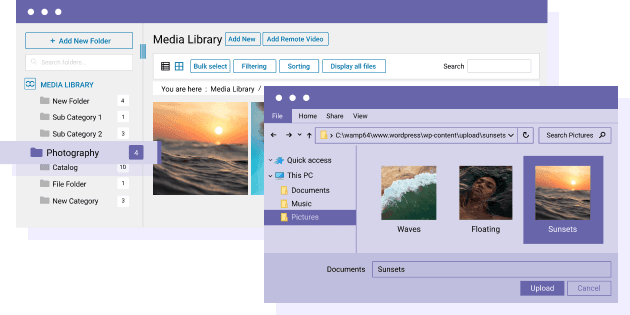 Przenieś multimedia WordPress do fizycznych folderów