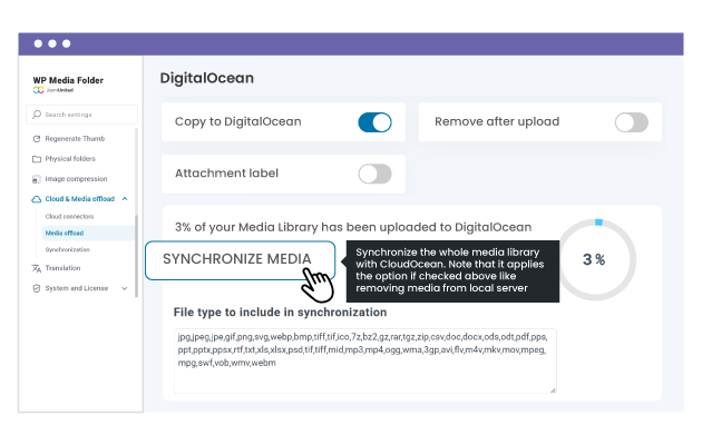How does the DigitalOcean offload connection works?