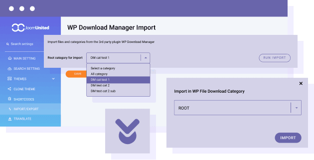 WordPress download manager plugin migration