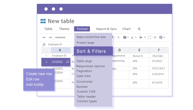 Opções avançadas de filtragem para interação aprimorada do usuário no frontend