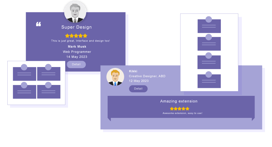 Display Testimonials with Multiple Layouts