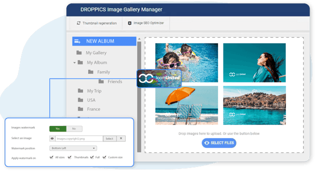Joomla Image Protection with Watermark