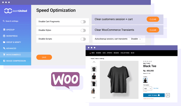 WooCommerce-plugin för hastighetsoptimering