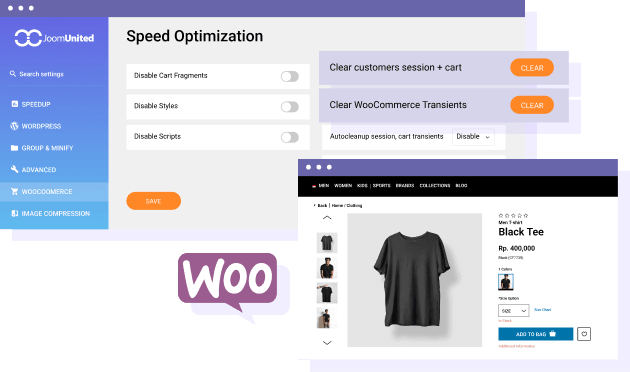 Плагін оптимізації швидкості WooCommerce