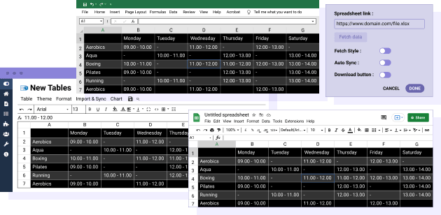 Sinkronisasi Joomla dengan Google Spreadsheet