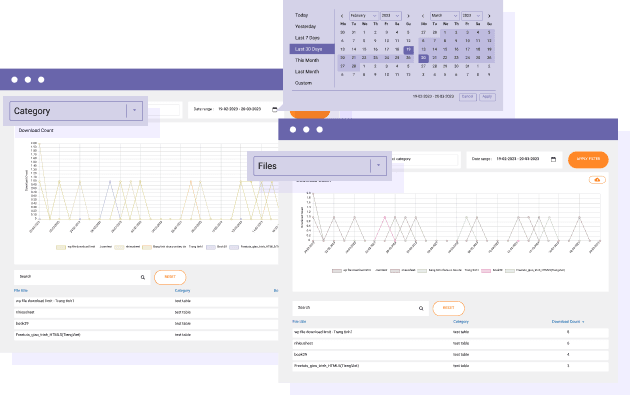 Volg het downloaden van WordPress-bestanden per categorie of bestanden