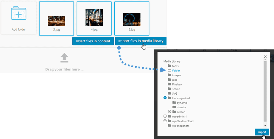 import-dropbox-folder